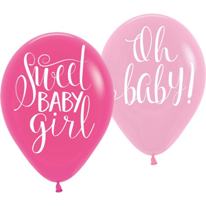 Latex Ballonnen Sweet Baby Girl